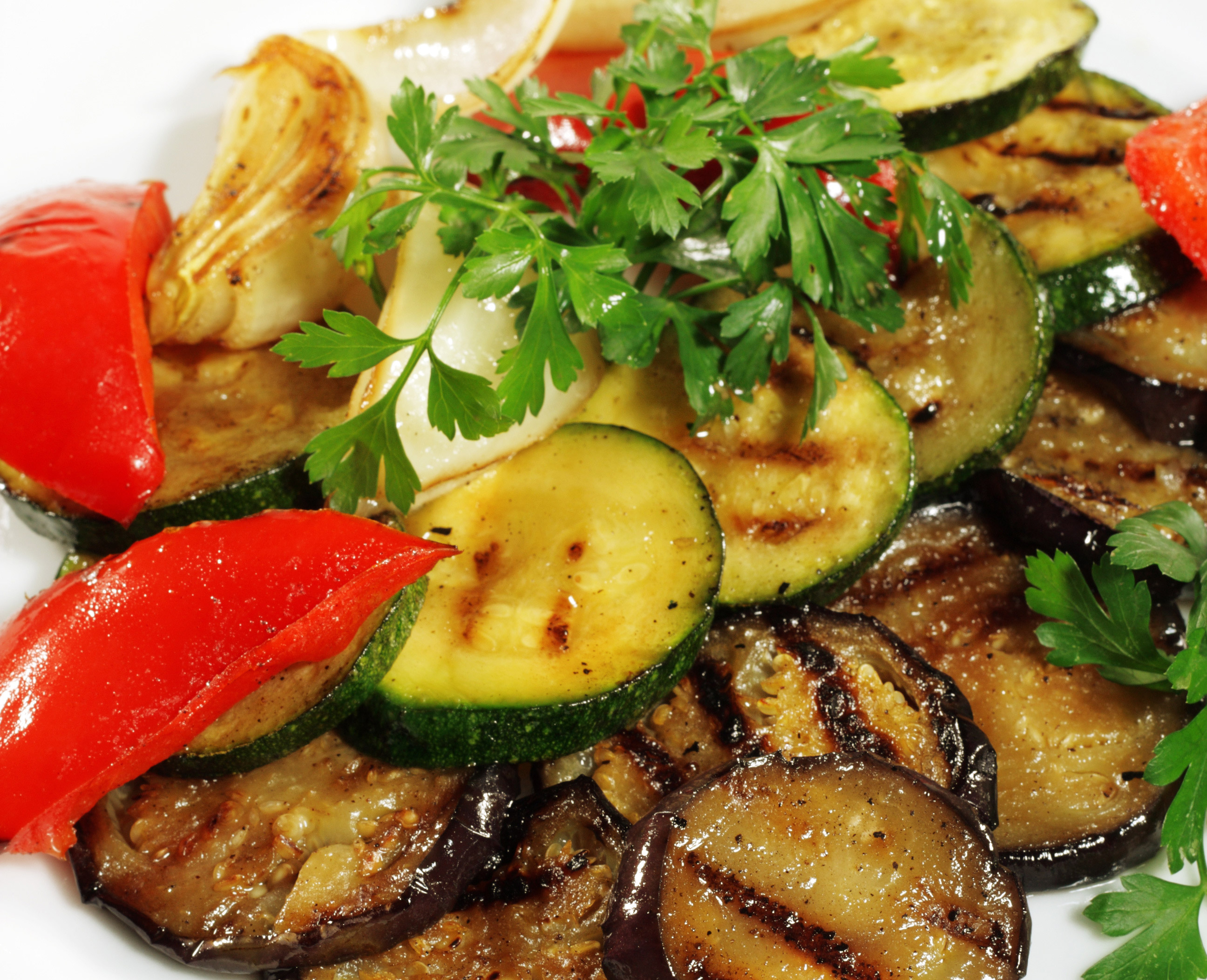 Roasted Eggplant and Peppers Recipe