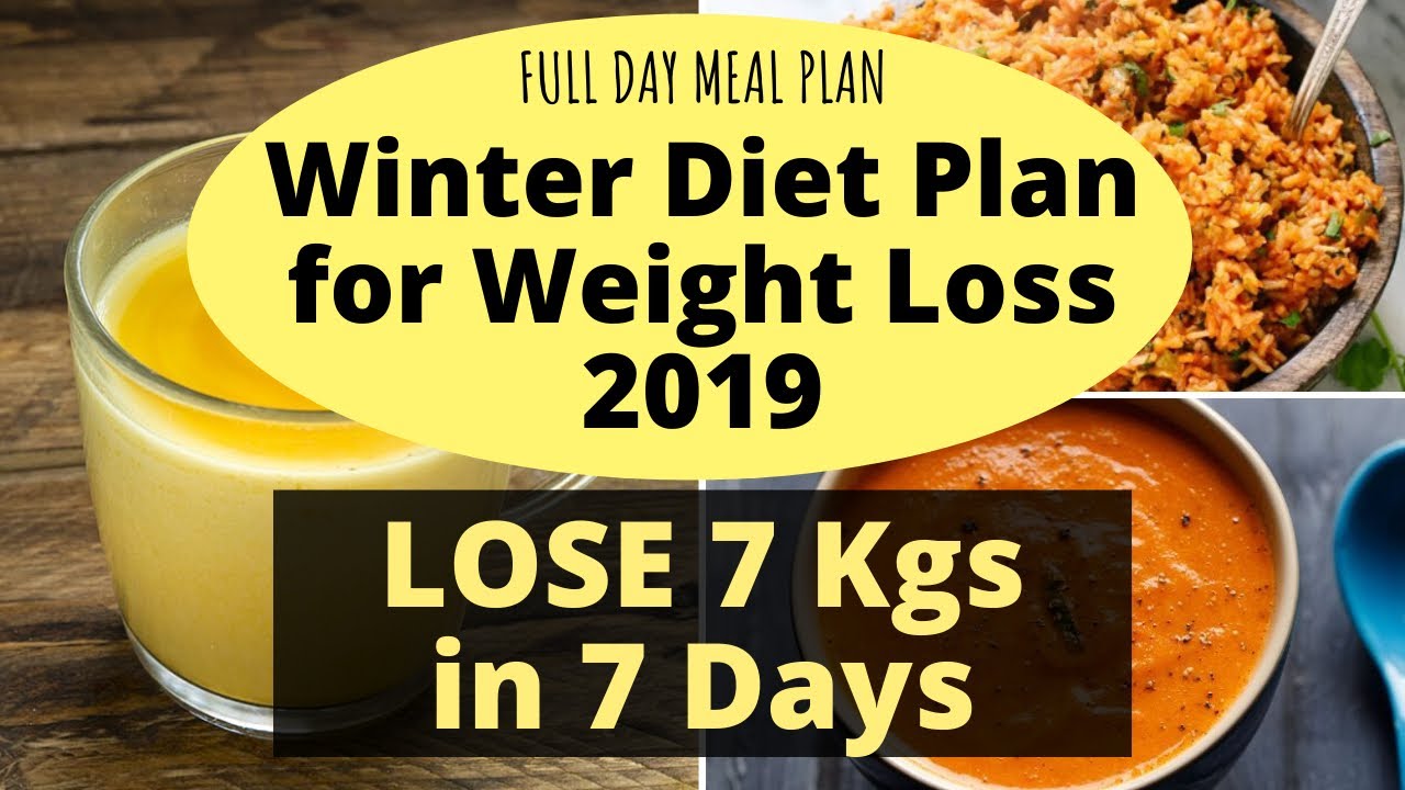 Full Day Diet/Meal Plan for Winter Weight Loss Diet Plan