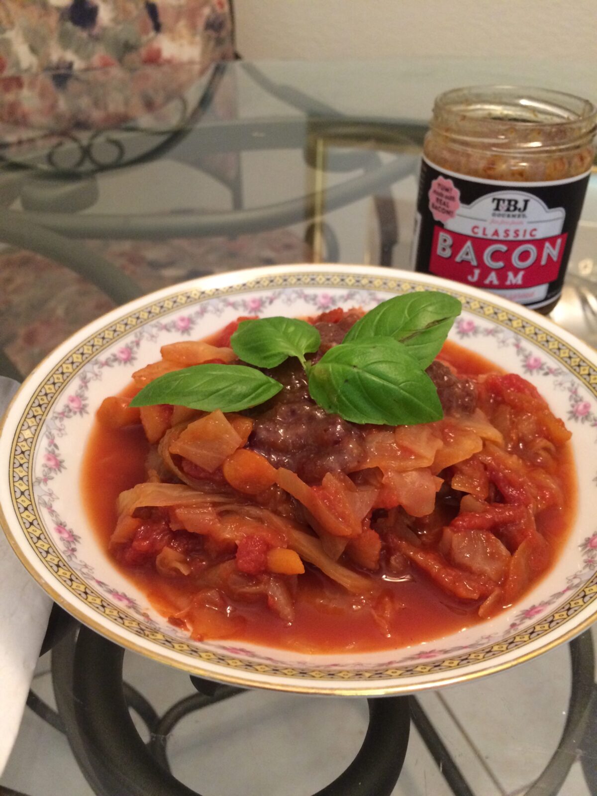 Cabbage Soup with TBJ Gourmet Bon Appetit Mom
