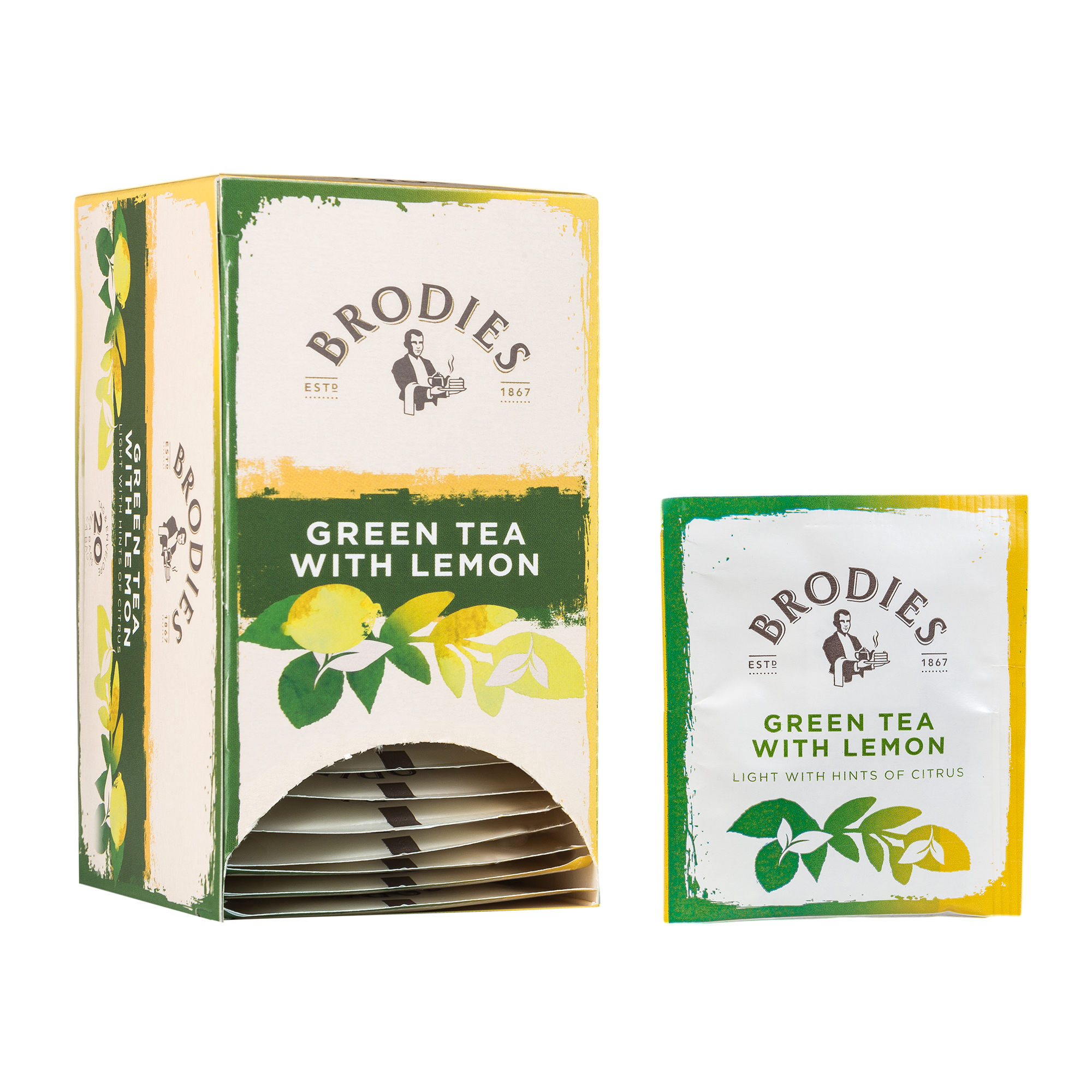 Brodies Green Tea with Lemon Tea BonCafé Cambodia