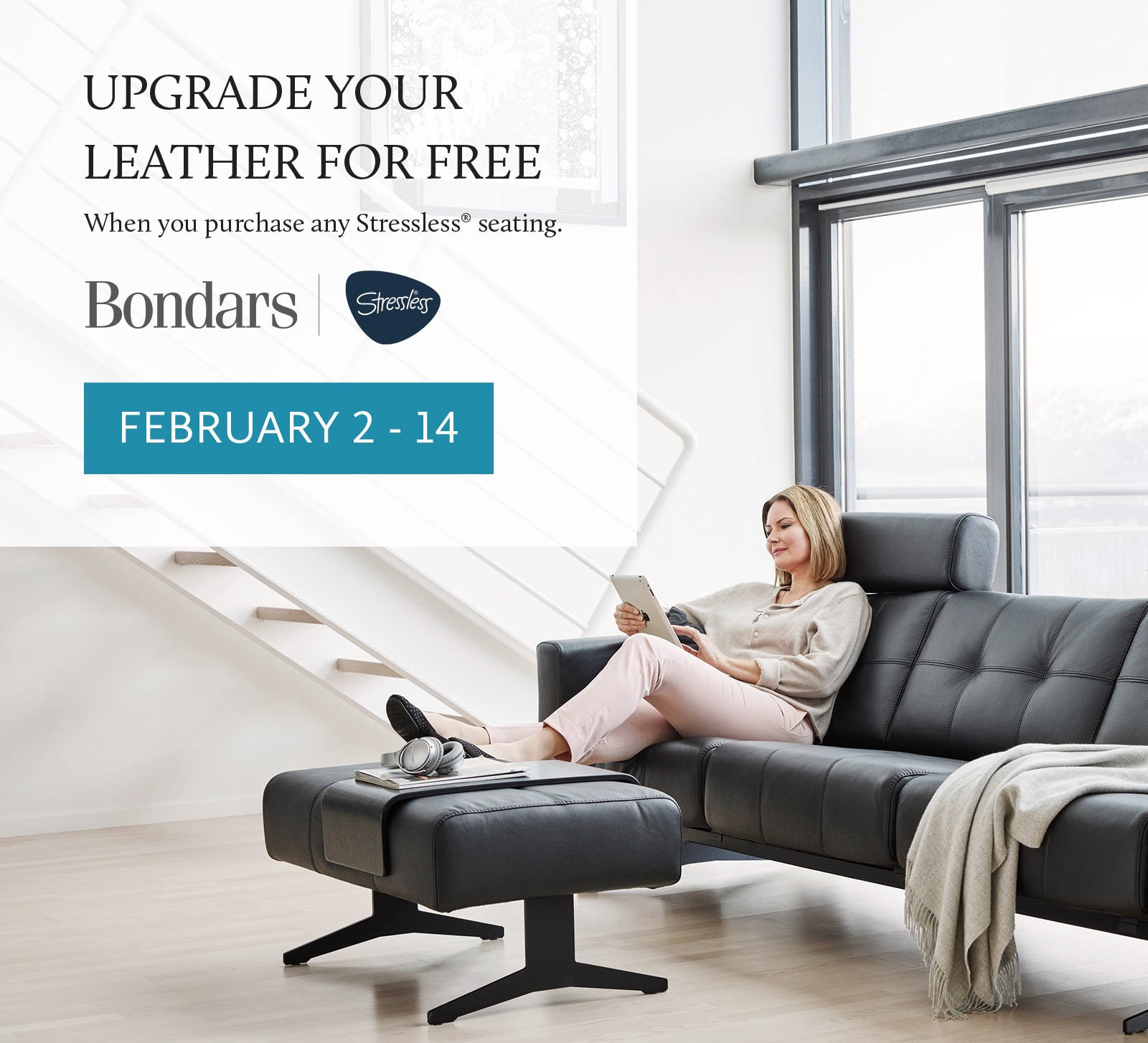 2021 P1 Stressless® Bondars Furniture