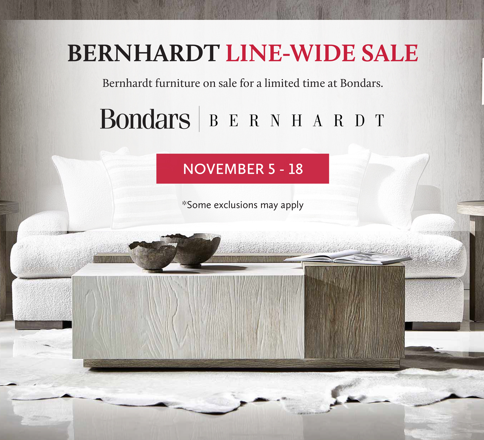 2021 Bernhardt Sale Bondars Furniture