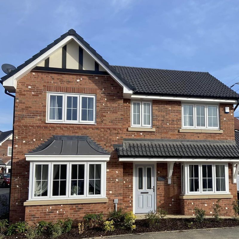 Completed Plots in Treeton, Rotherham Bond Brickwork