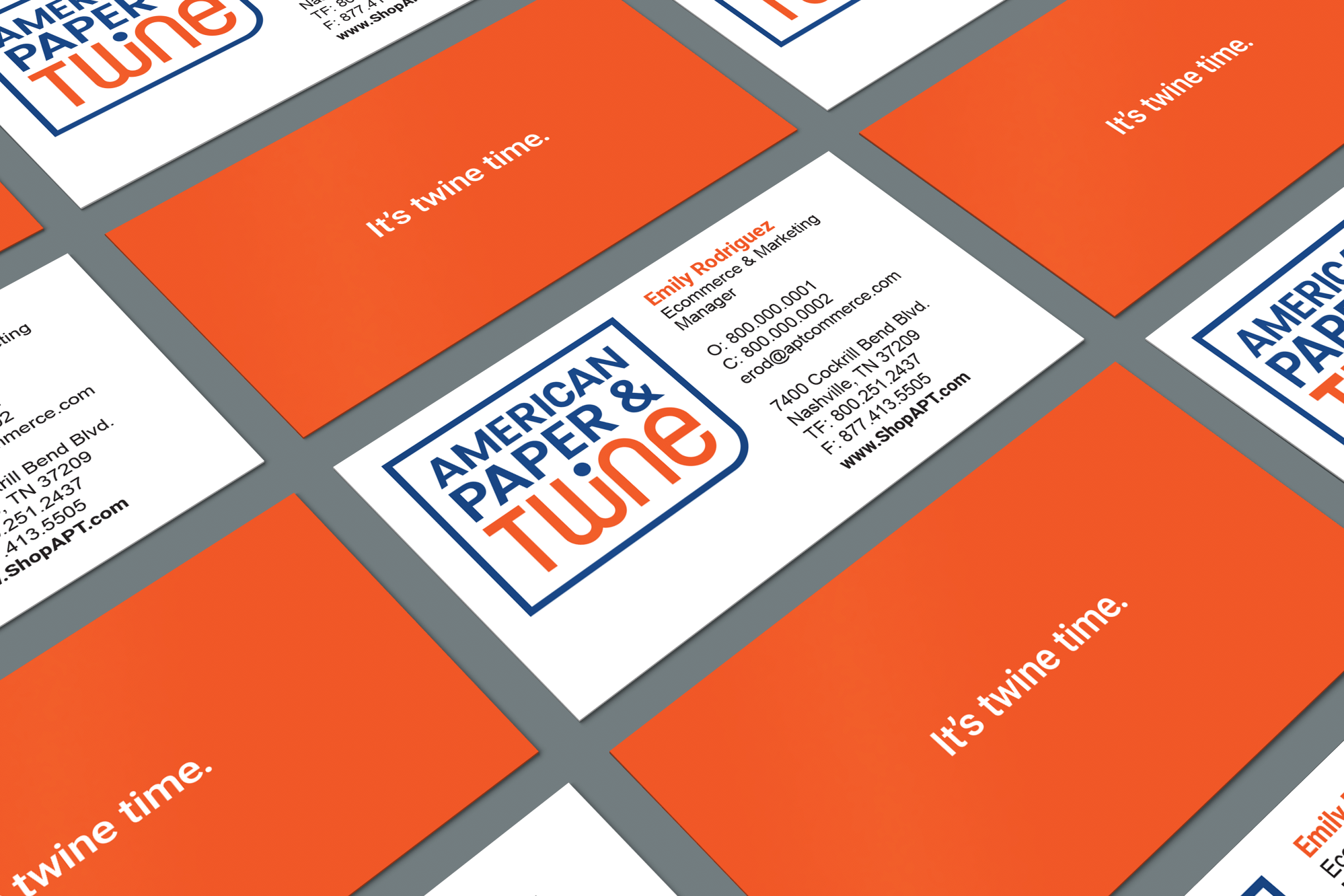 American Paper & Twine Rebrand Bond Digital
