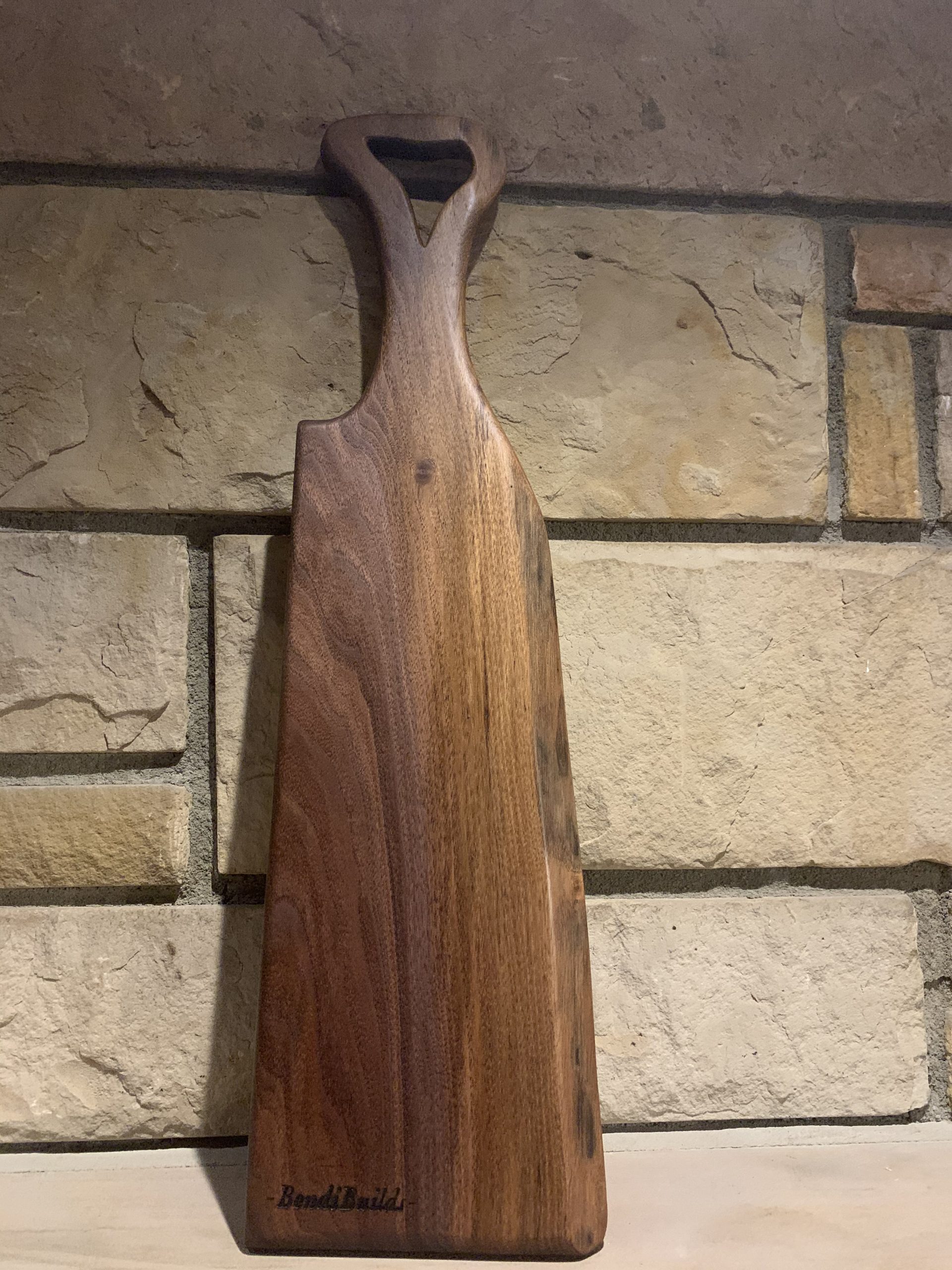 Charcuterie Board with Handle 24 in. One of a Kind Handcrafted