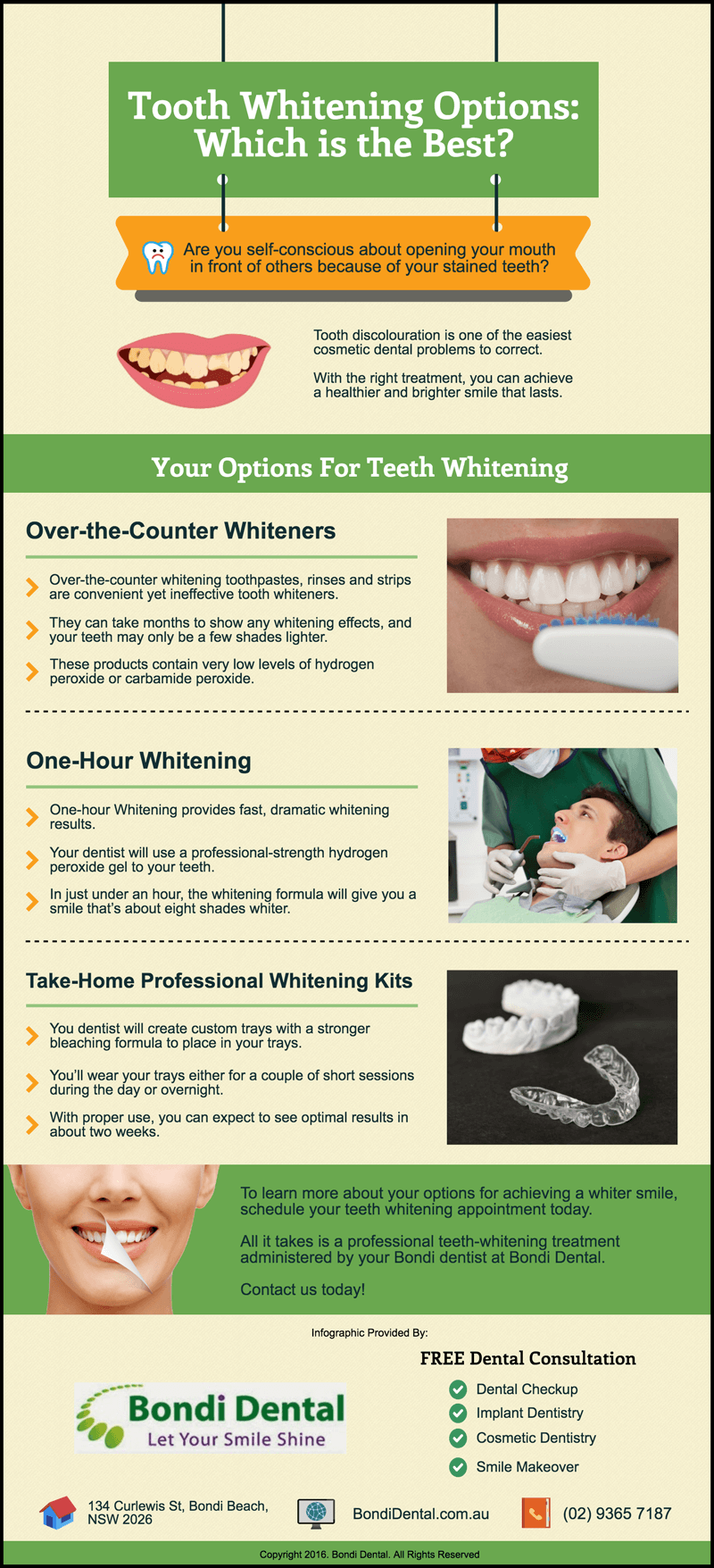 Tooth Whitening Options Which is the Best? Bondi Dental
