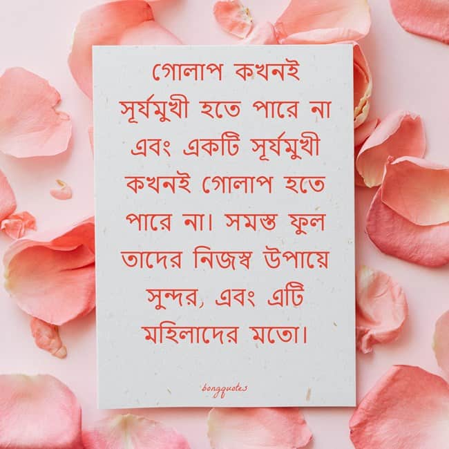 সূর্যমুখী নিয়ে লেখা উক্তি, স্ট্যাটাস, ক্যাপশন, quotes on Sunflower in Bengali