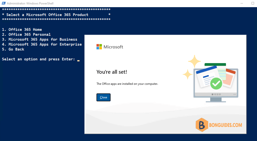 How to Download and Install Office 365 Using PowerShell