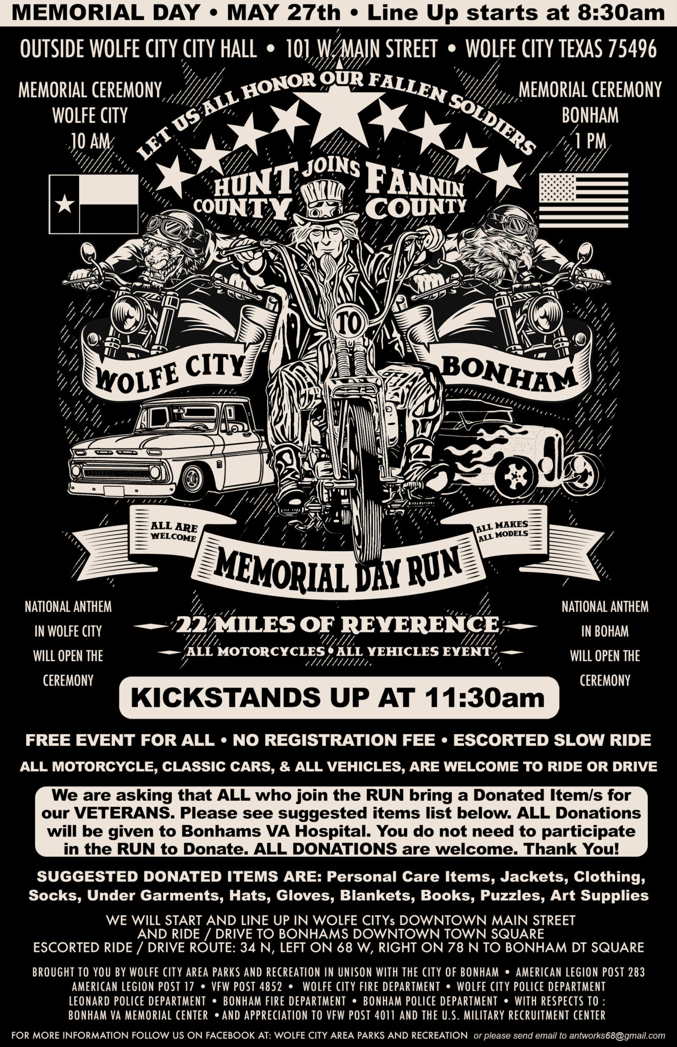 Memorial Day Run Bonham Area Chamber of Commerce