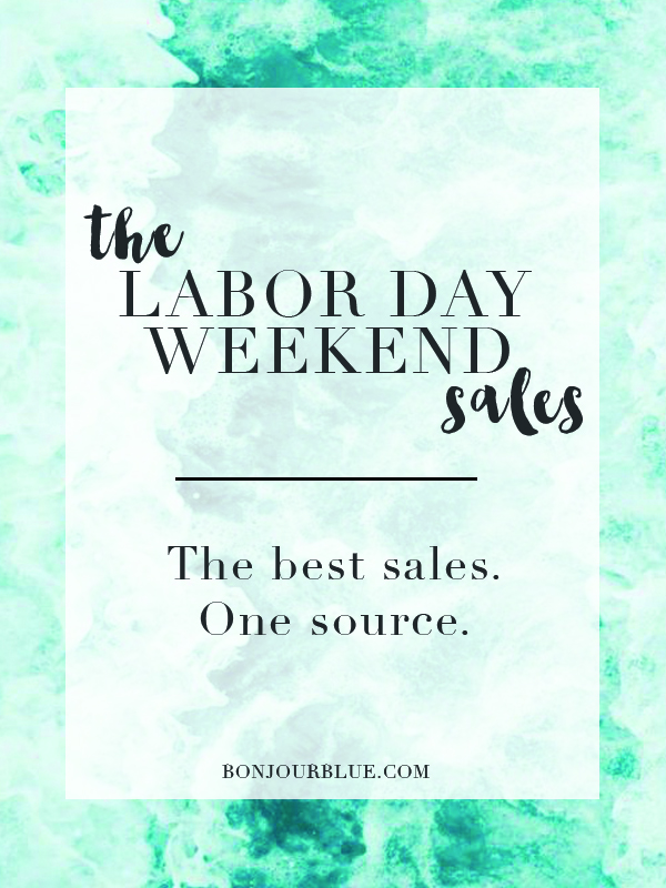 Labor Day Weekend Sales! Bonjour Blue