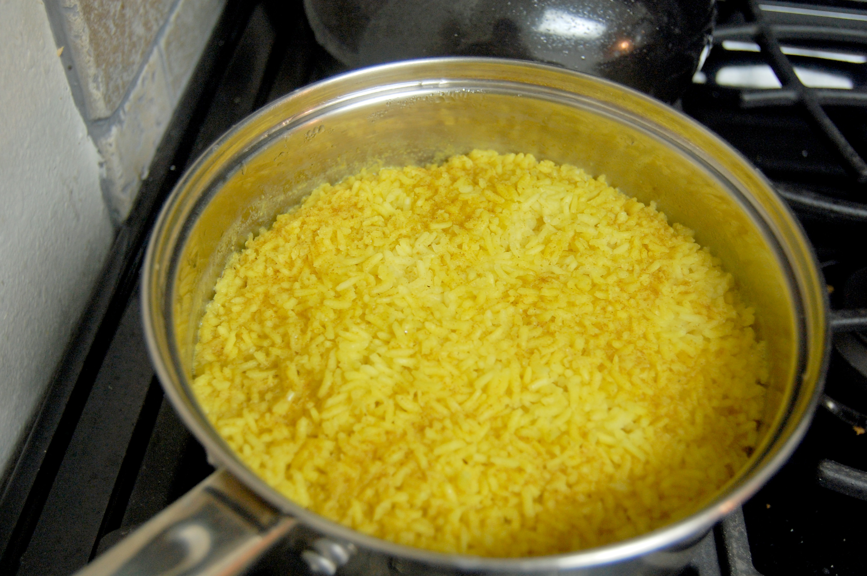 Mom’s seasoned basmati rice bonjourhan