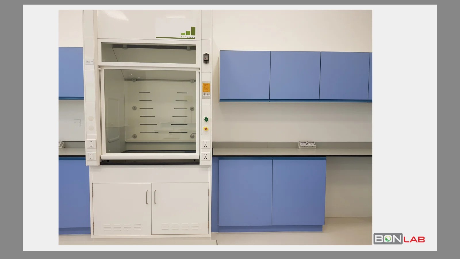 Fume Hood, Cupboards and Fume Extraction