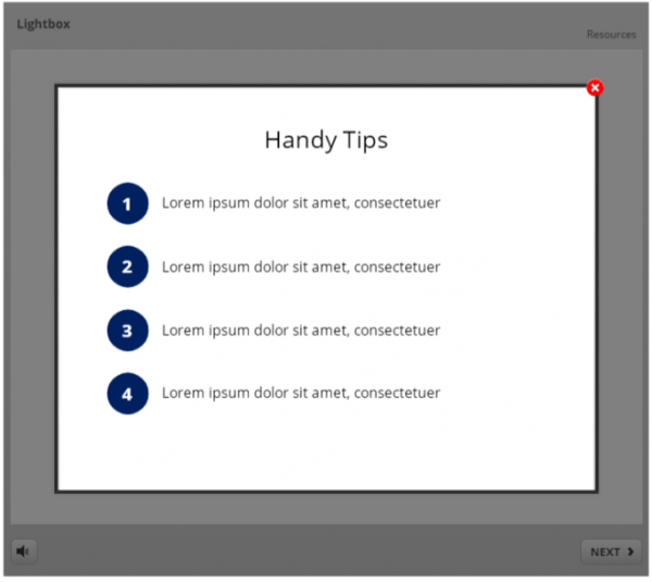 Creating Lightbox Slides in Articulate Storyline B Online Learning