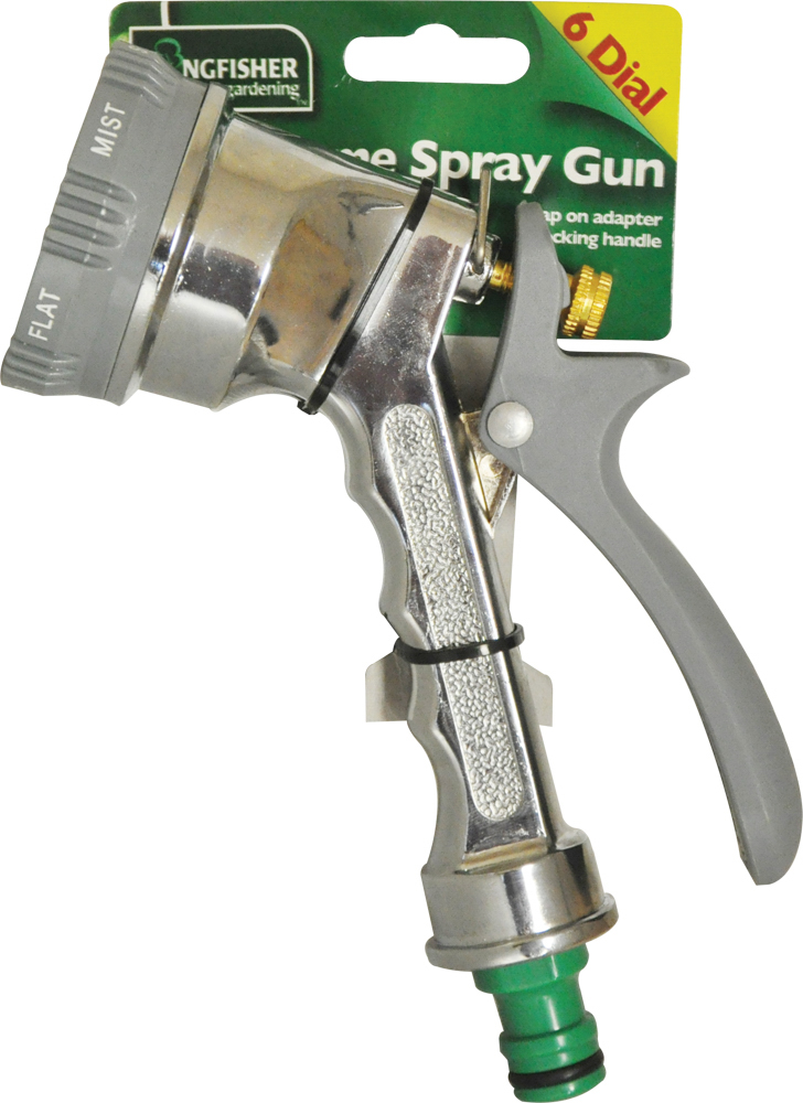 6 Dial Chrome Spray Gun Bonningtons