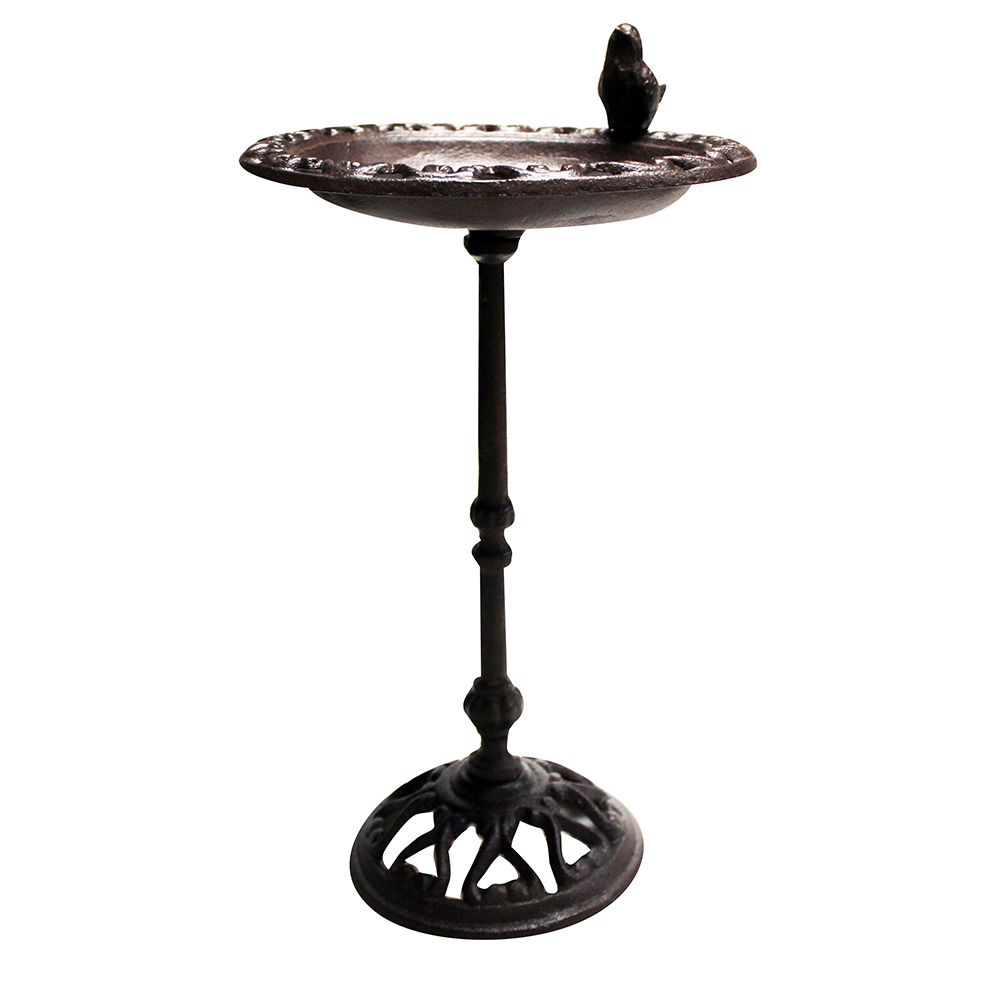 Cast Iron Standing Bird Bath Bonningtons