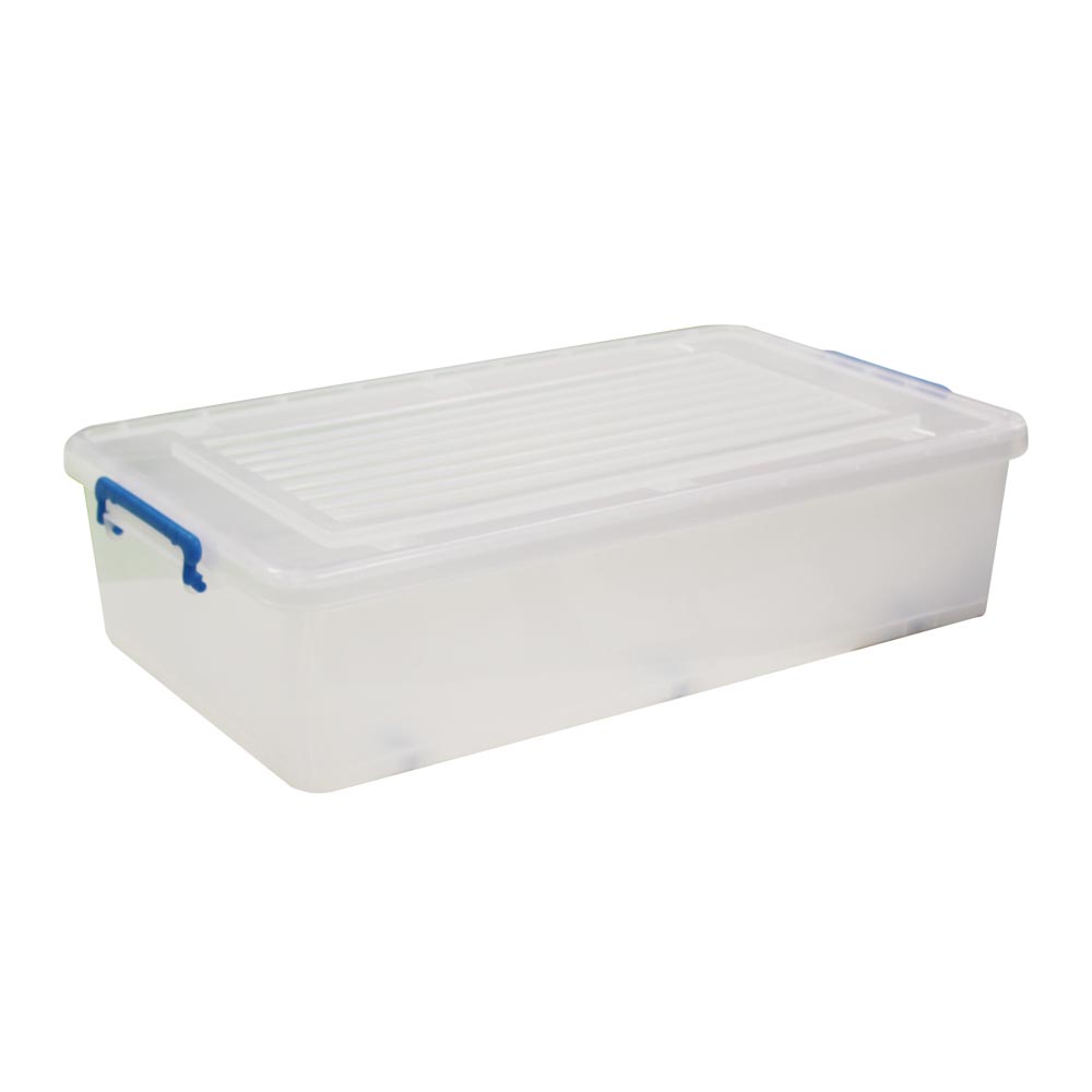 37L Under Bed Plastic Storage Box Bonningtons