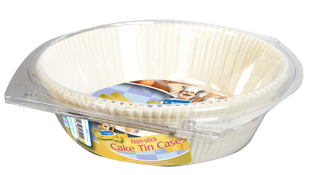 15 Pack Of Round Cake Tin Cases Bonningtons