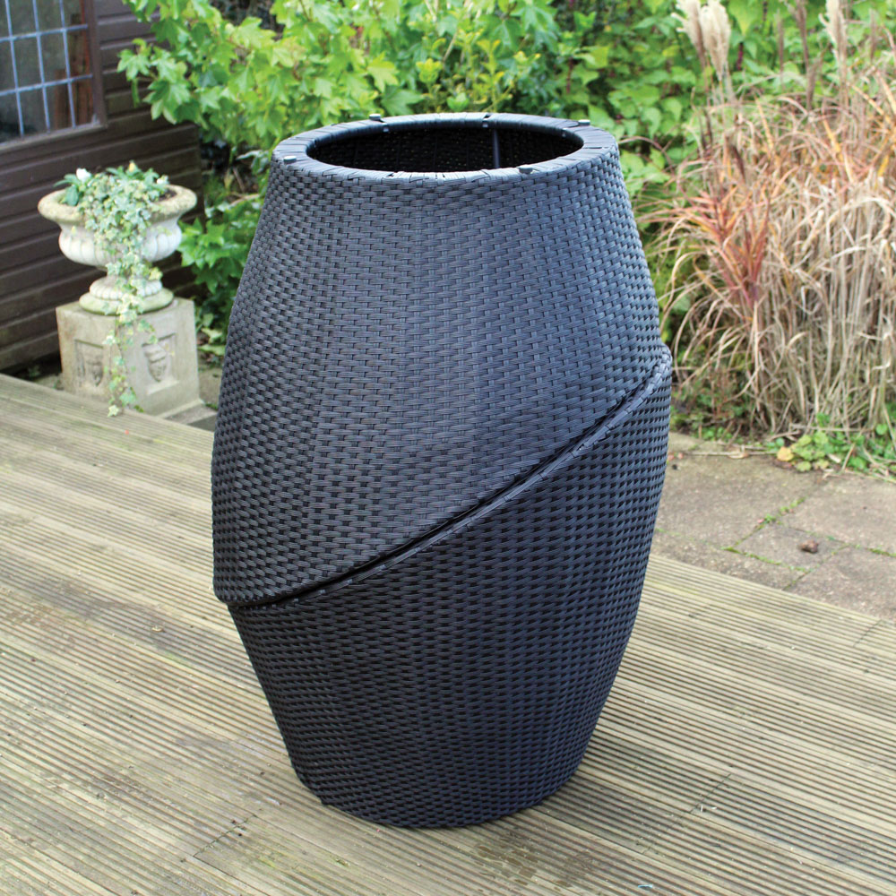 Rattan Effect Table And 2 Egg Chairs Bistro Set Bonningtons