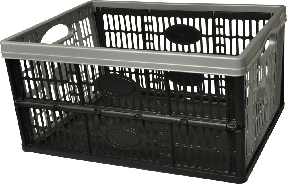 32L Flat Pack Plastic Storage Crate Bonningtons