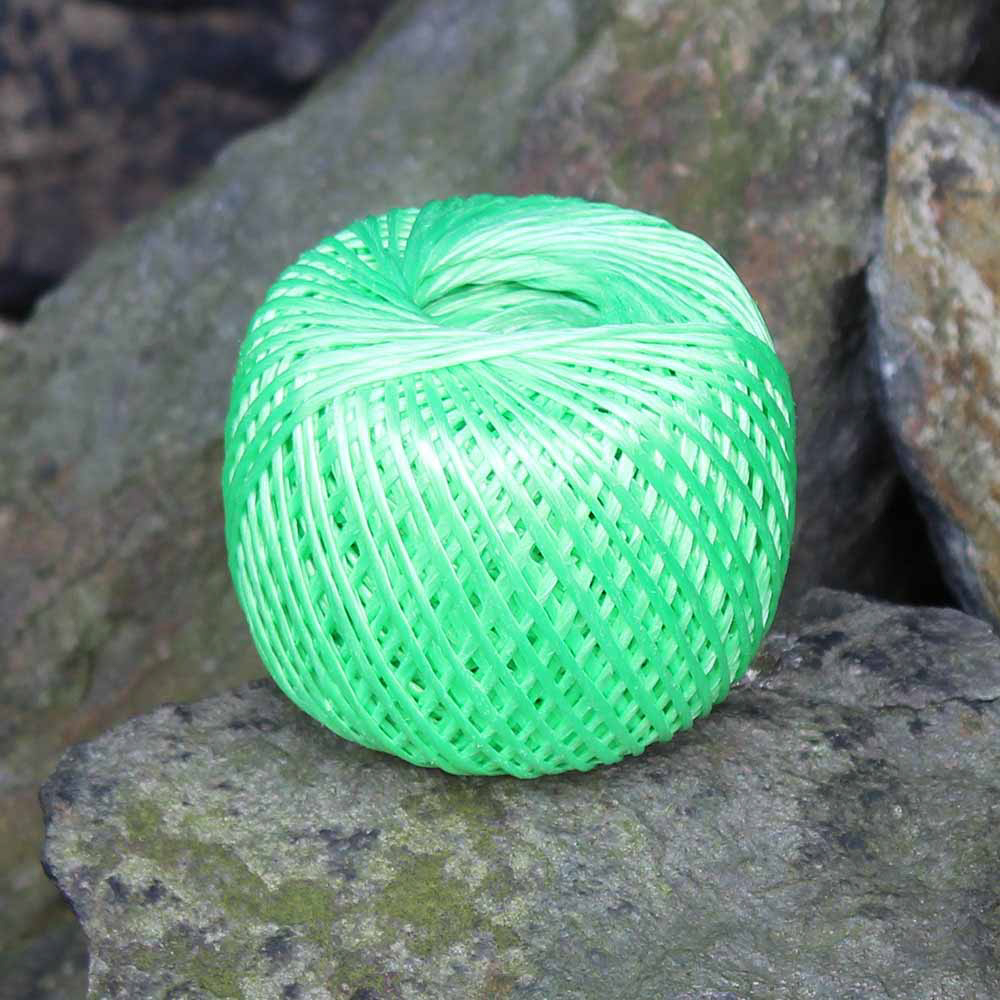 Green Poly Twine In A Roll Bonningtons