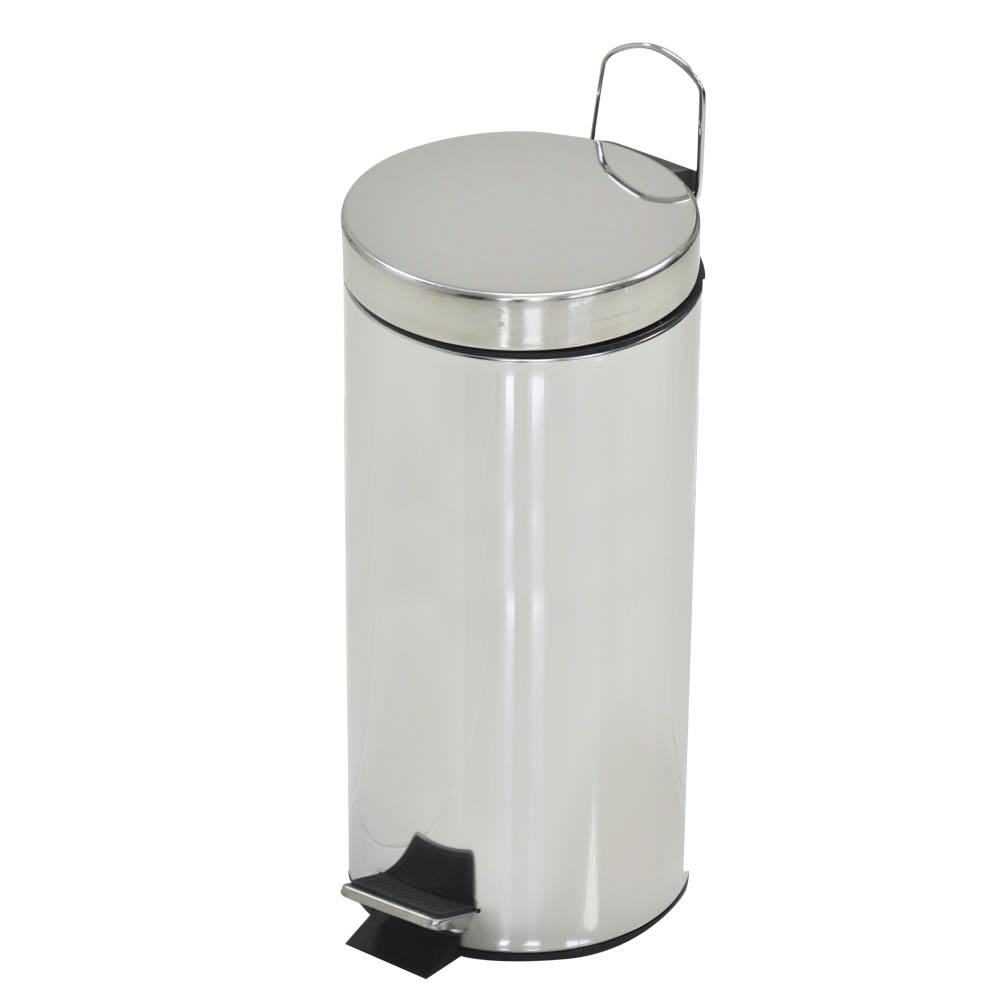 30L Stainless Steel Pedal Bin Bonningtons