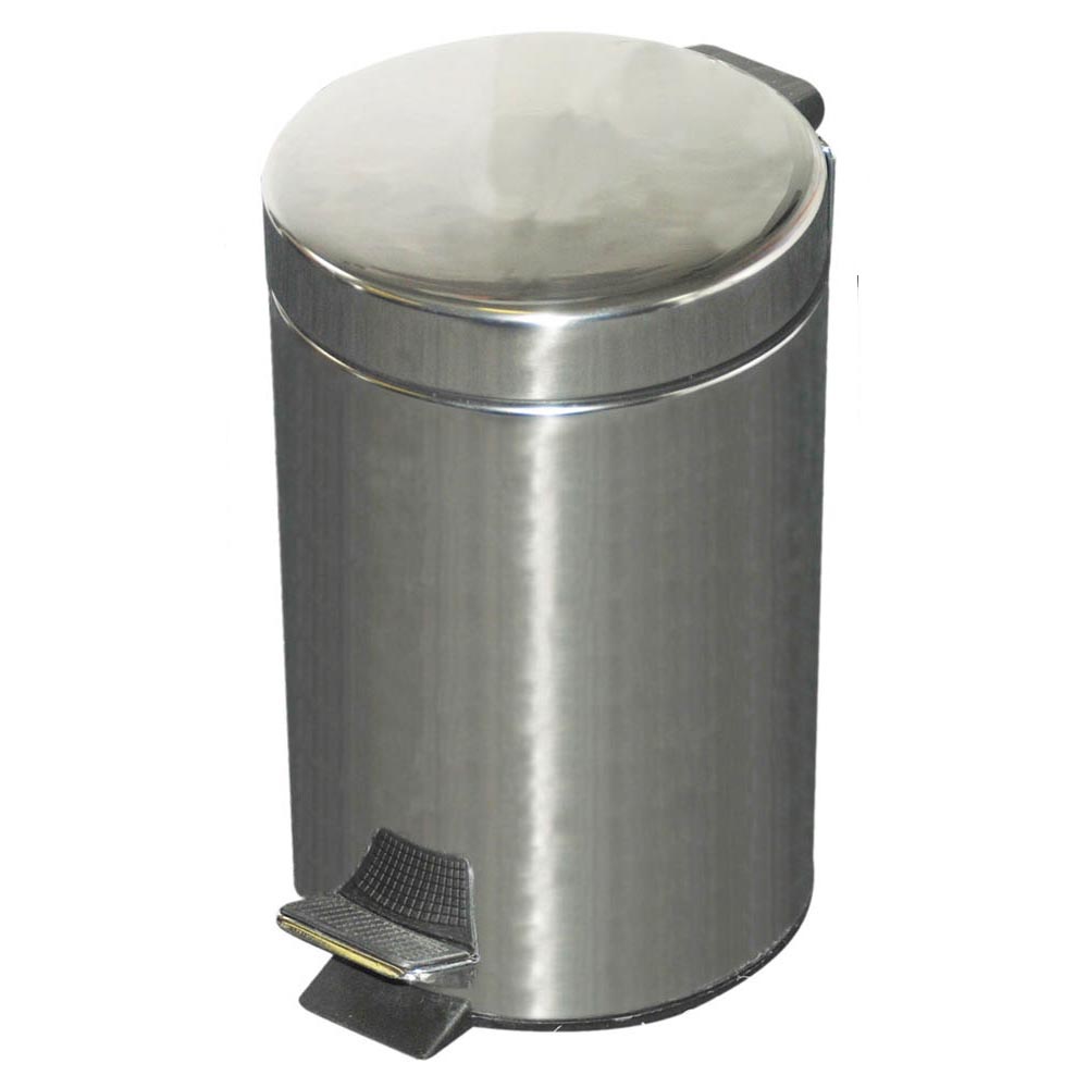 5L Stainless Steel Pedal Bin Bonningtons