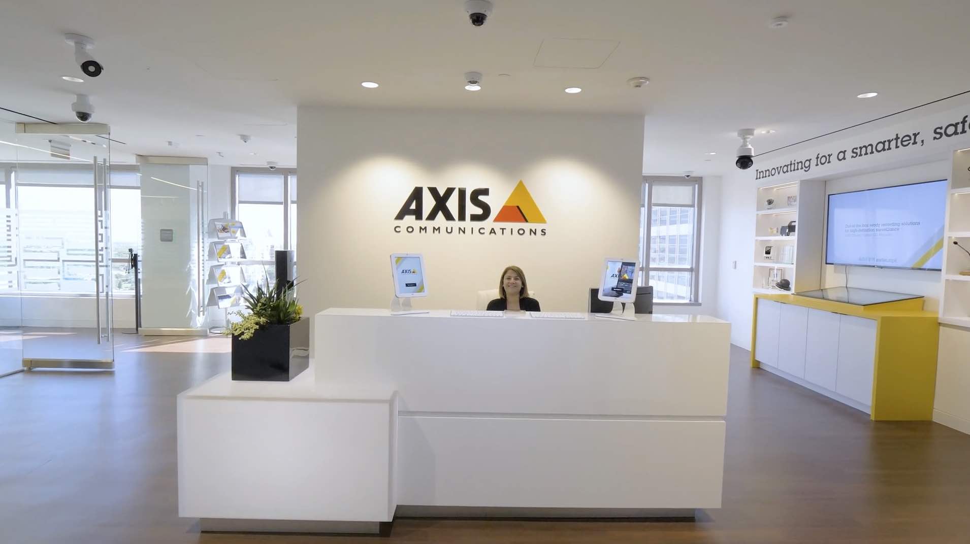 Axis Communications Office Tour BONOMOTION Video Agency