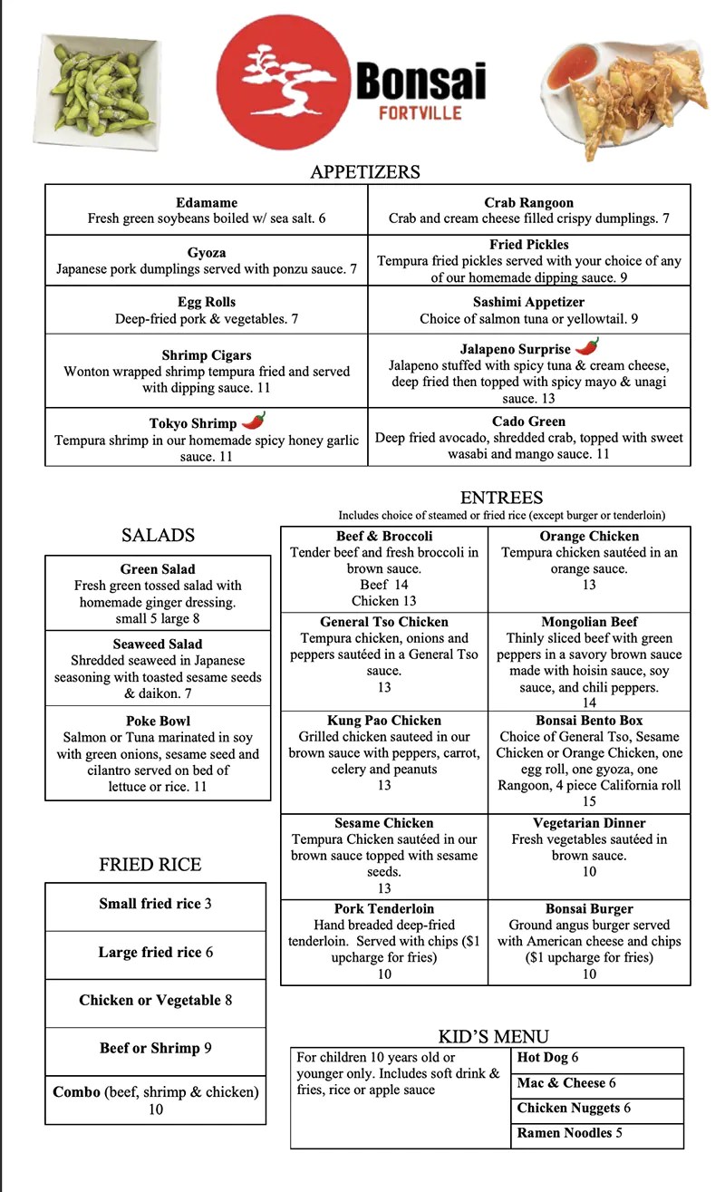 The Bonsai Menu is Rising in Popularity Bonsai News