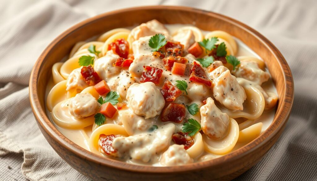 Chicken Bacon Ranch Pasta