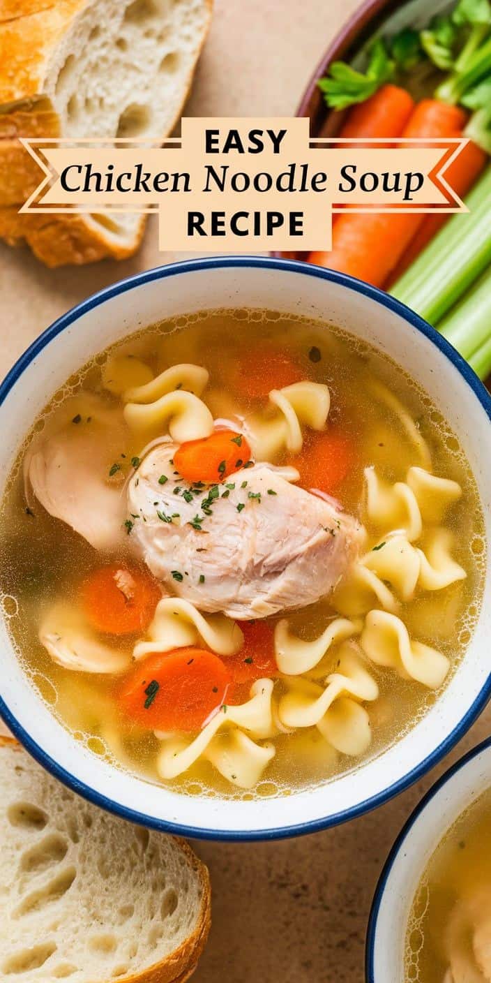 Easy Chicken Noodle Soup Recipe