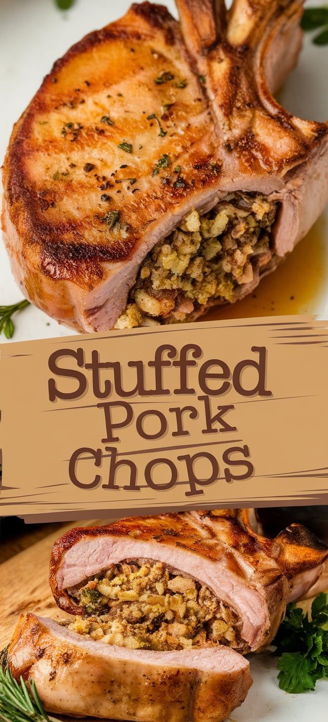 Stuffed Pork Chops Recipe