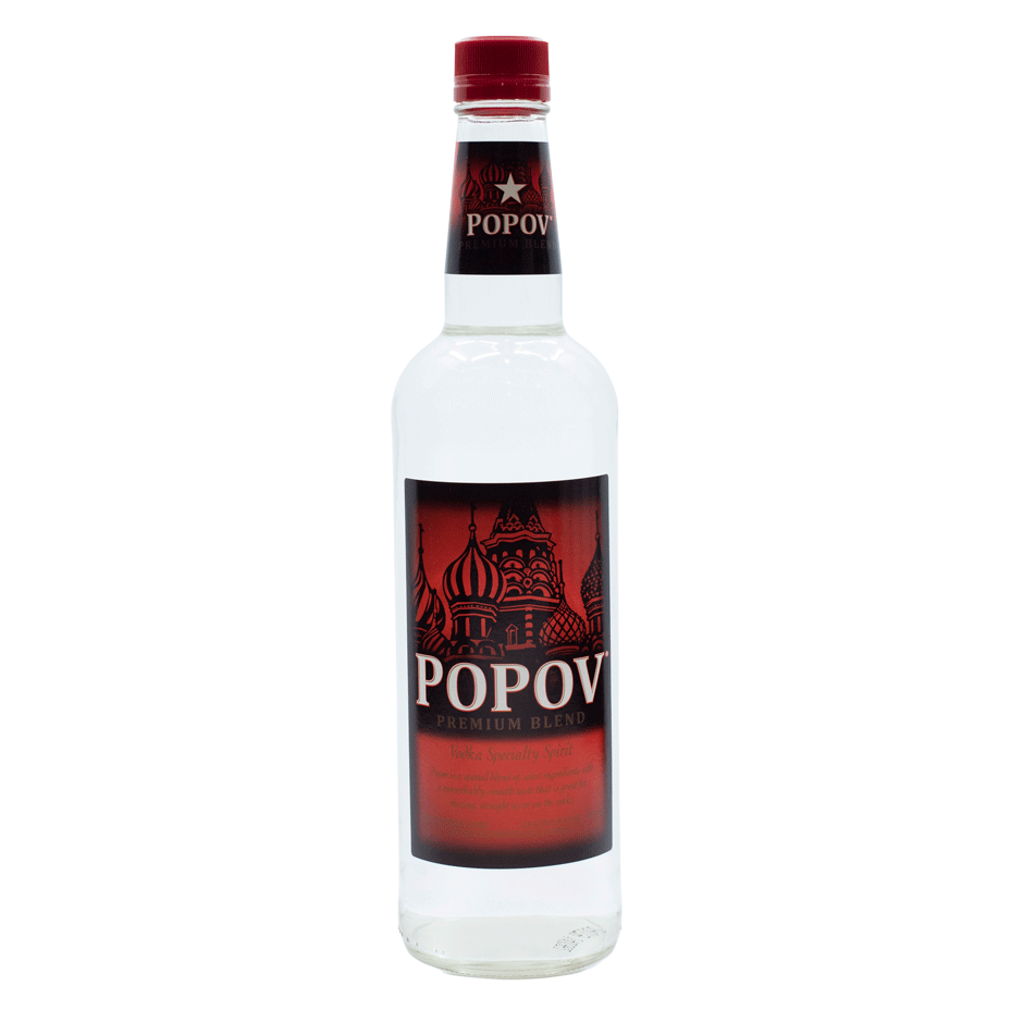 Popov Vodka 750ml Bonsall Fine Wine and Spirits