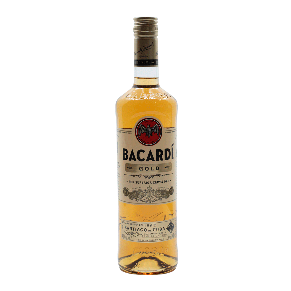 Bacardi Gold Rum 750ml Bonsall Fine Wine and Spirits
