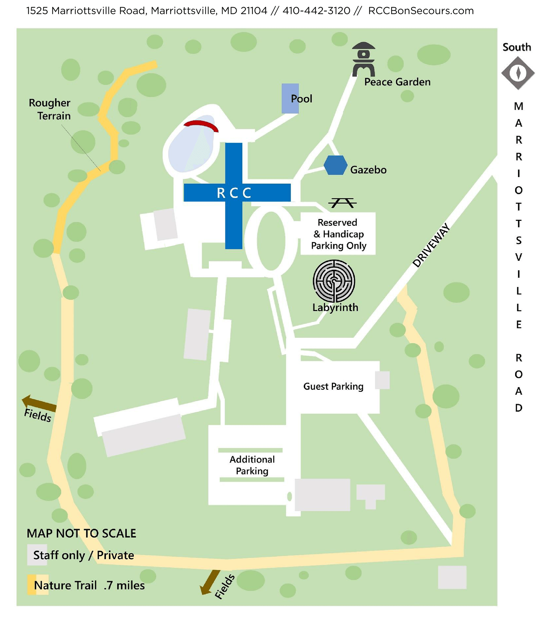 Campus Maps Bon Secours Retreat & Conference Center