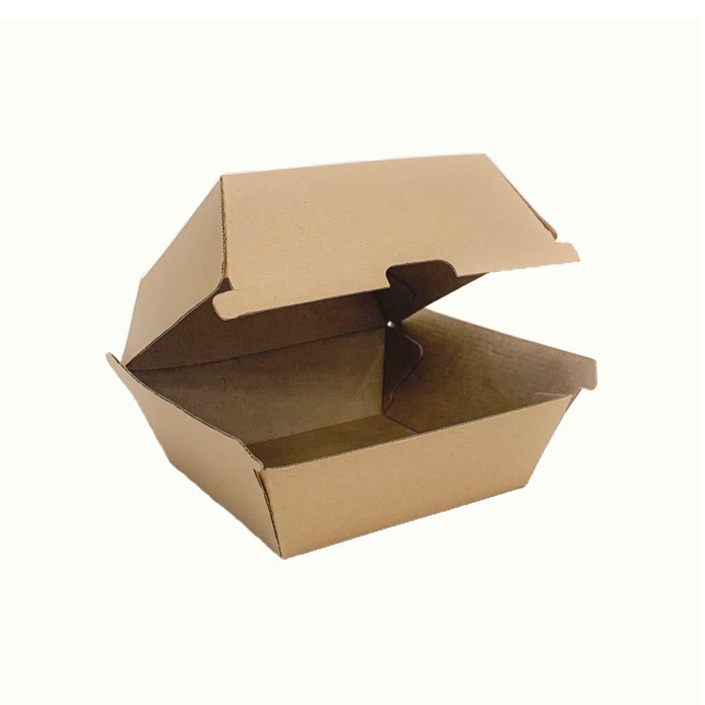 Kraft Board Burger Boxes BioChoice™ Bonson AU