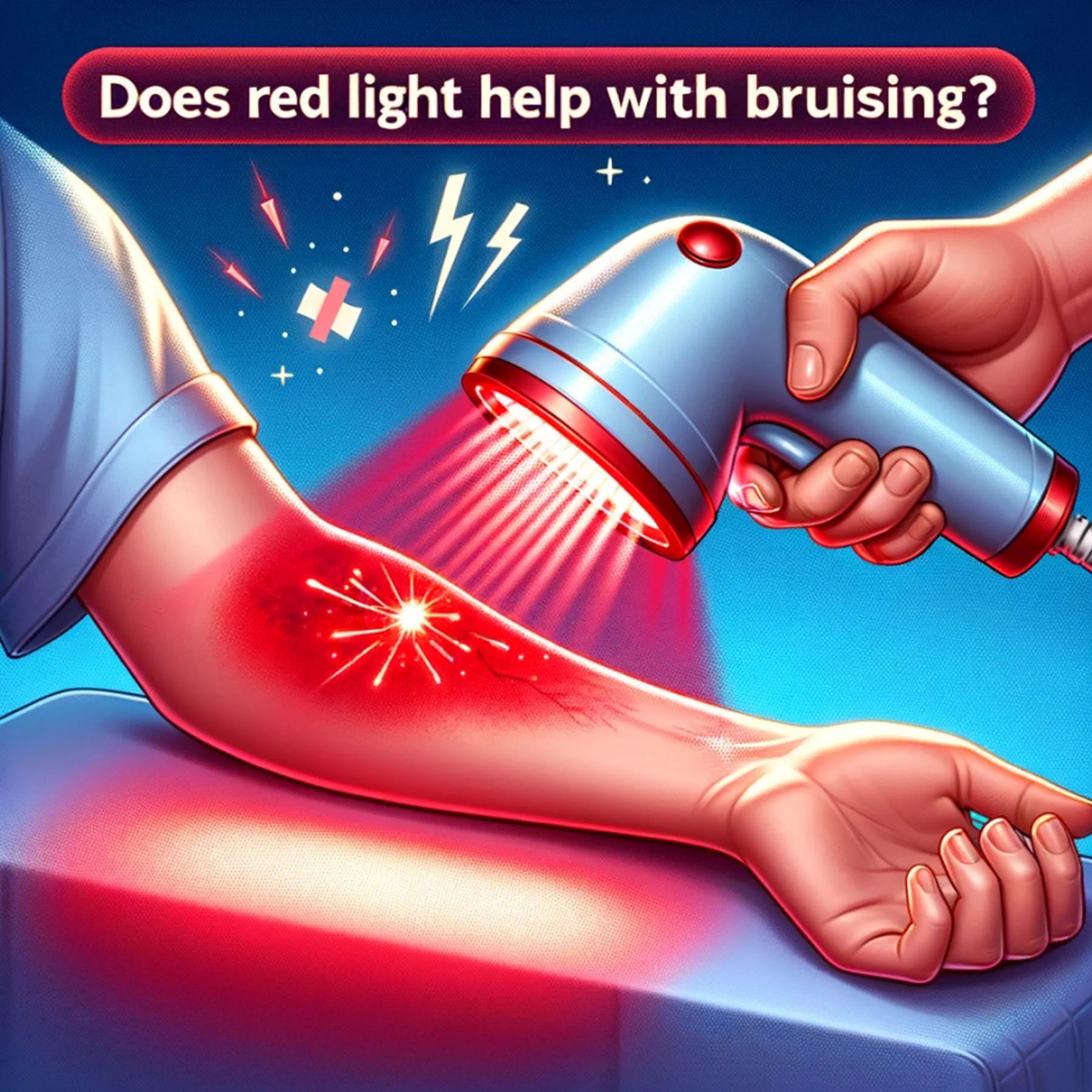 Does Red Light Help With Bruising? Bontanny