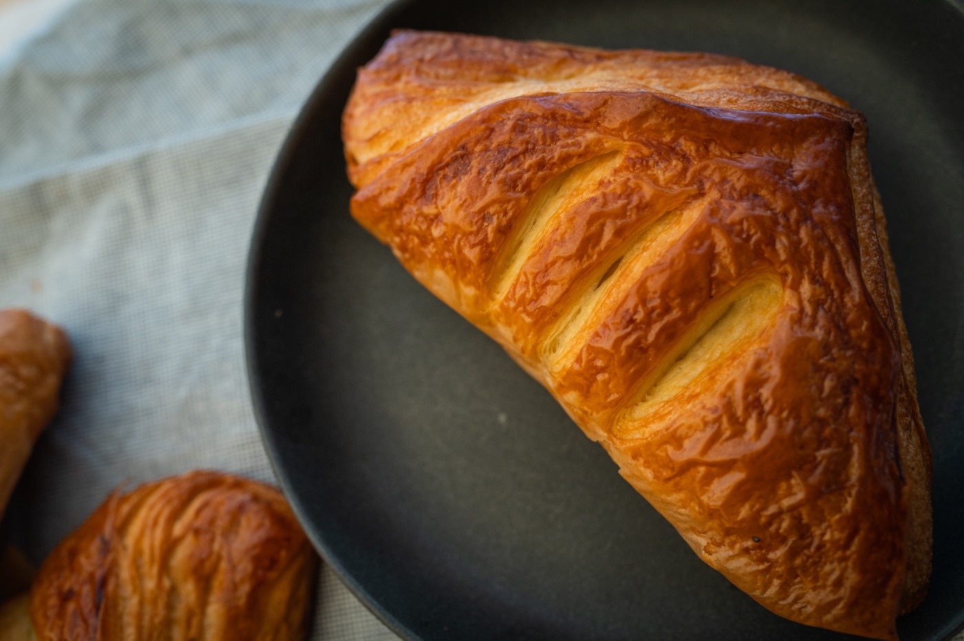 Roasted Vegetable Cheddar Turnover Bon Ton Bakery