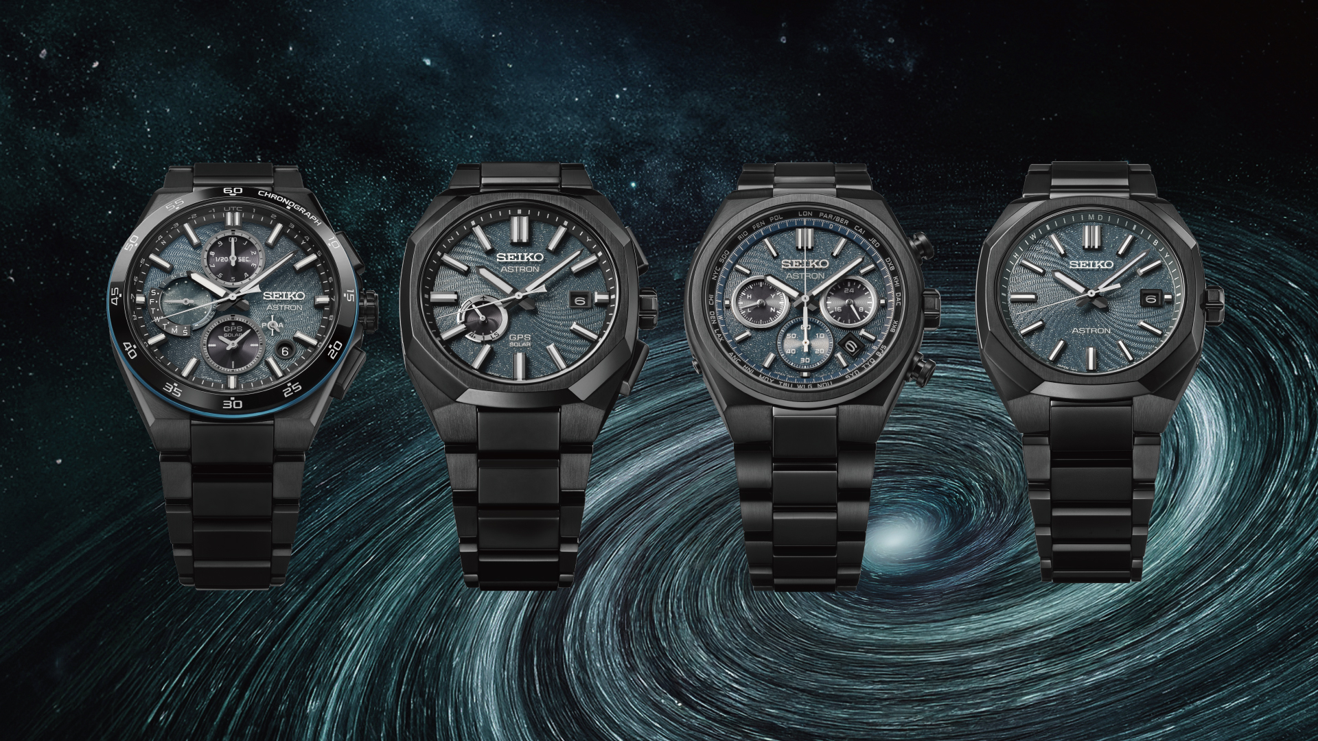 SEIKO アストロン】壮大な宇宙の神秘、星々が渦巻く銀河から着想を得た