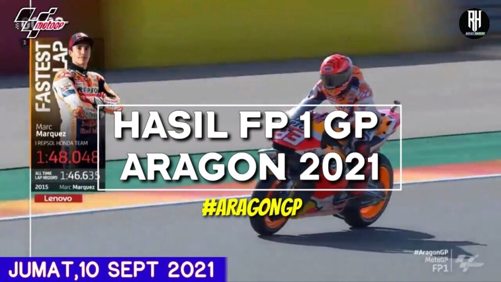 Hasil Motogp Hari Ini Hasil Latihan Bebas 1 Gp Aragon 2021 FP 1