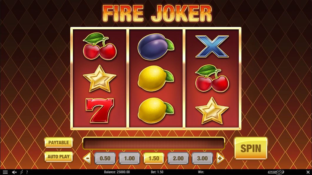 Fire Joker Slot Review Video Game RTP, Features & Bonuses
