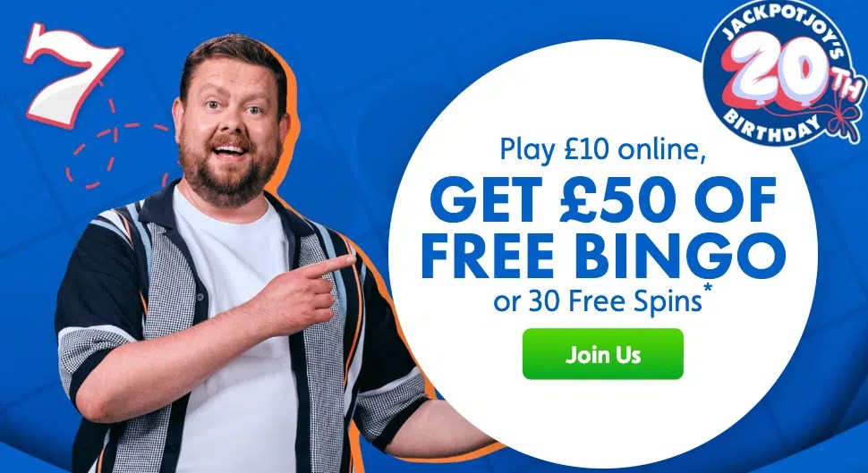 Jackpotjoy Promo Code & Offers October 2024