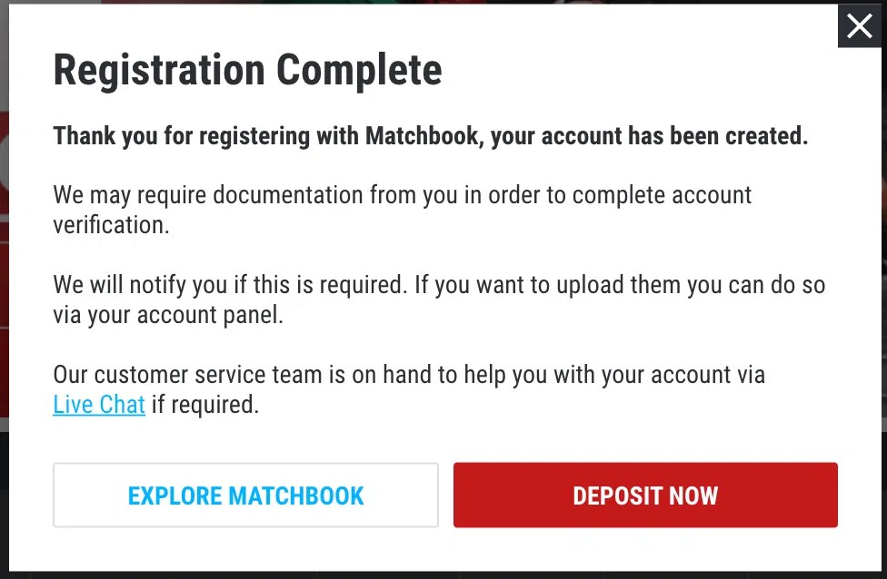 Matchbook Bonus Code & Sign Up Offer August 2024