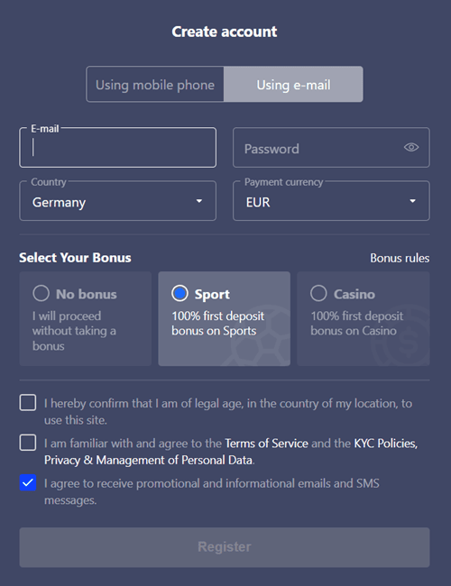 BetMaster Promo Code Bonus Codes Today