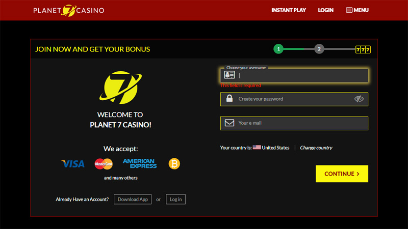 7 Casino No Deposit Bonus Nov 2019