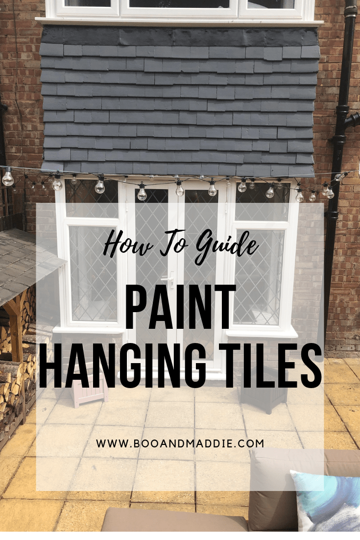How To Guide Paint Hanging Tiles Boo & Maddie