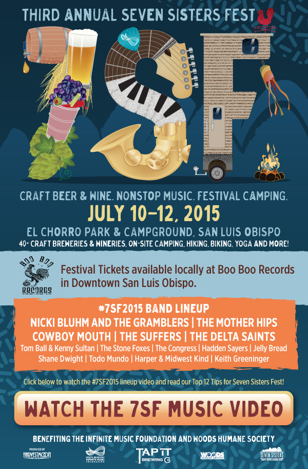 3rd Annual Seven Sisters Festival July 1012, Tickets On Sale Now