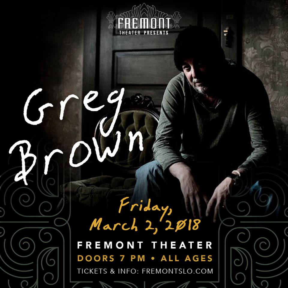 ATTENTION Greg Brown ticket holders! Boo Boo Records