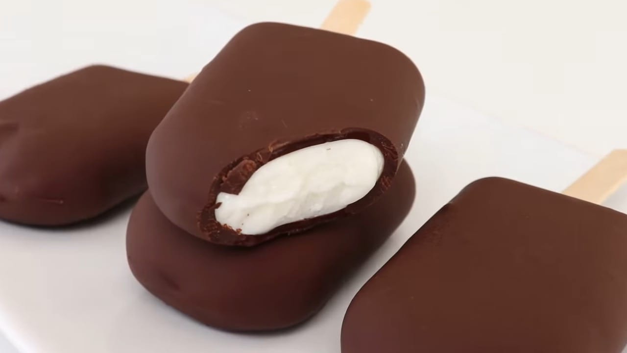 Homemade ice cream Choco bar ice cream recipe Book Recipes