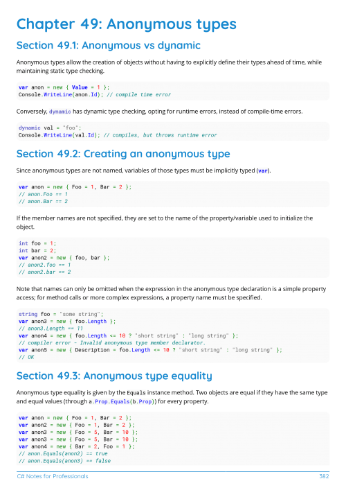 C Notes for Professionals book
