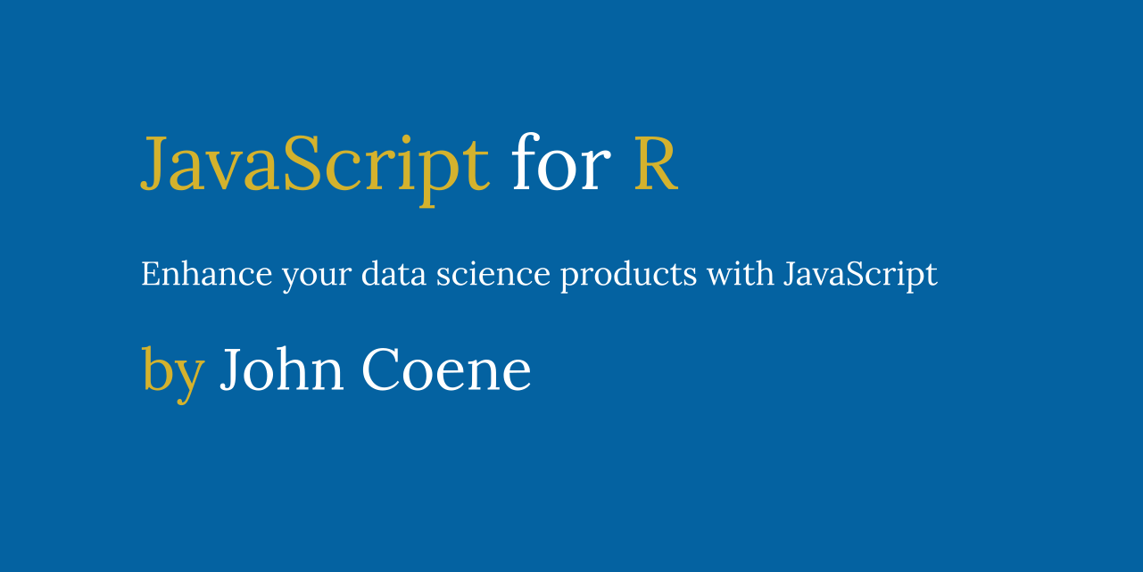 JavaScript for R